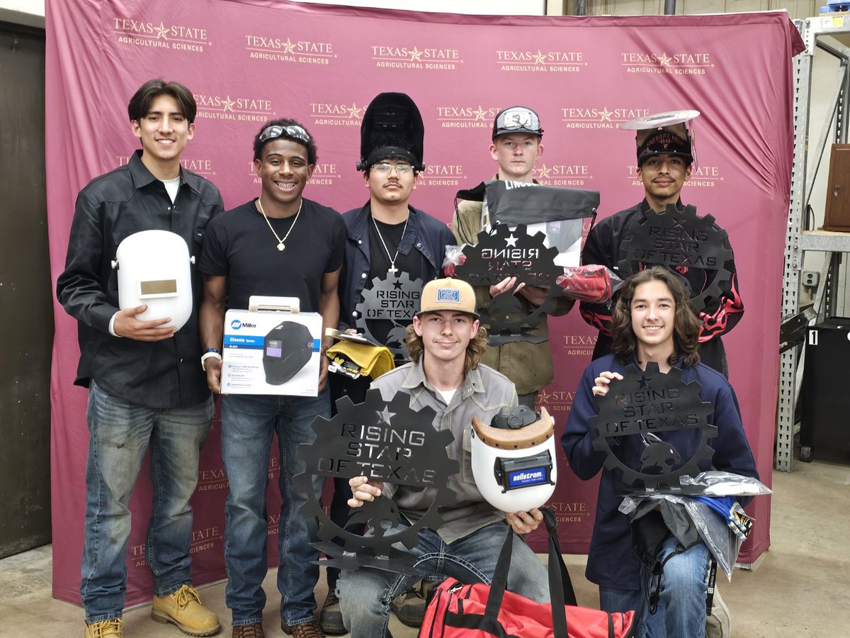 Seguin High School (@seguinhstx) on Twitter photo Congrats to our welding students who attended the Texas High School Welding Series hosted by TSU. 6 certifications were earned along with prize winners. Pictured are: Alex Ramirez, Marcus Troy, Elijah Garcia, Gavin Caraway, Alex Molina, Zak Larison, Isaac Solano <a href="/SeguinCTE/">Seguin CTE</a> Congrats to our welding students who attended the Texas High School Welding Series hosted by TSU. 6 certifications were earned along with prize winners. Pictured are: Alex Ramirez, Marcus Troy, Elijah Garcia, Gavin Caraway, Alex Molina, Zak Larison, Isaac Solano <a href="/SeguinCTE/">Seguin CTE</a>