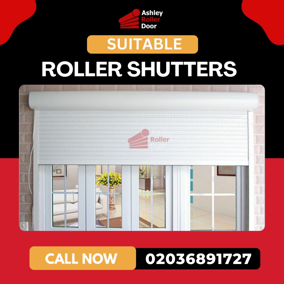 👉Transform your space with the perfect blend of style and security! Discover our top-notch Suitable roller shutters in London today. Sleek design meets ultimate protection.🏡  
#RollerShutters #LondonLiving
👉ashleyrollerdoor.co.uk/suitable-rolle…
