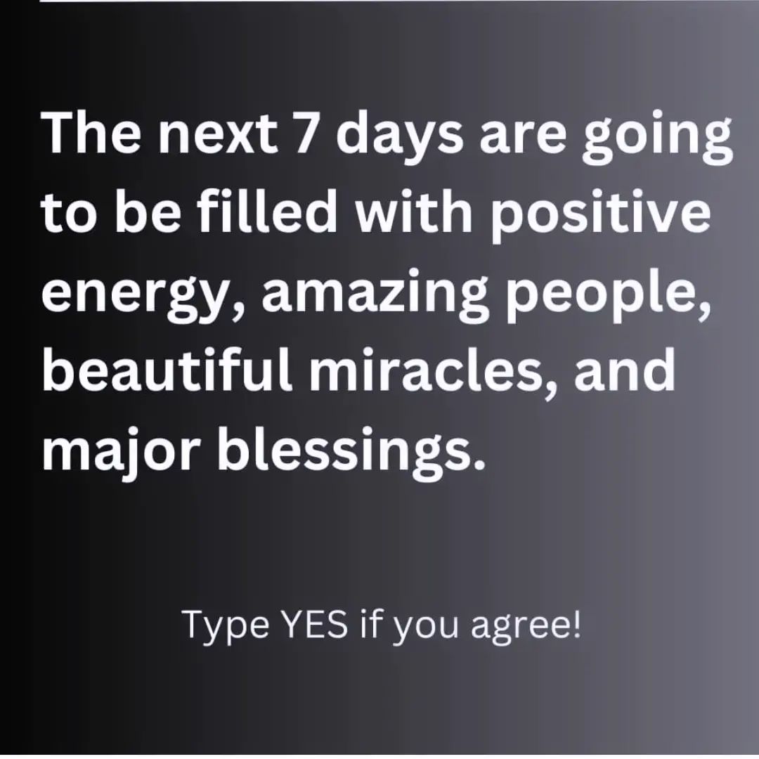 I Affirm and saying YES !!!