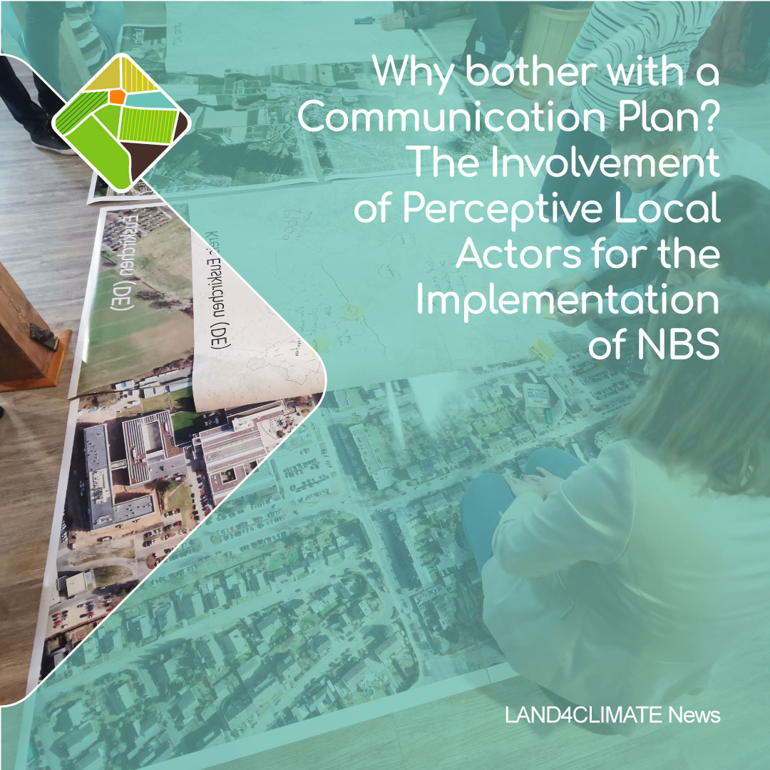 📢 Why bother with a #CommunicationPlan? @DenInstitute has started bilateral calls with the front running regions to discuss how they plan to develop their #LocalCommunicationPlans in relation to #LAND4CLIMATE activities, & the implementation of #NBS: land4climate.eu/news/why-bothe…