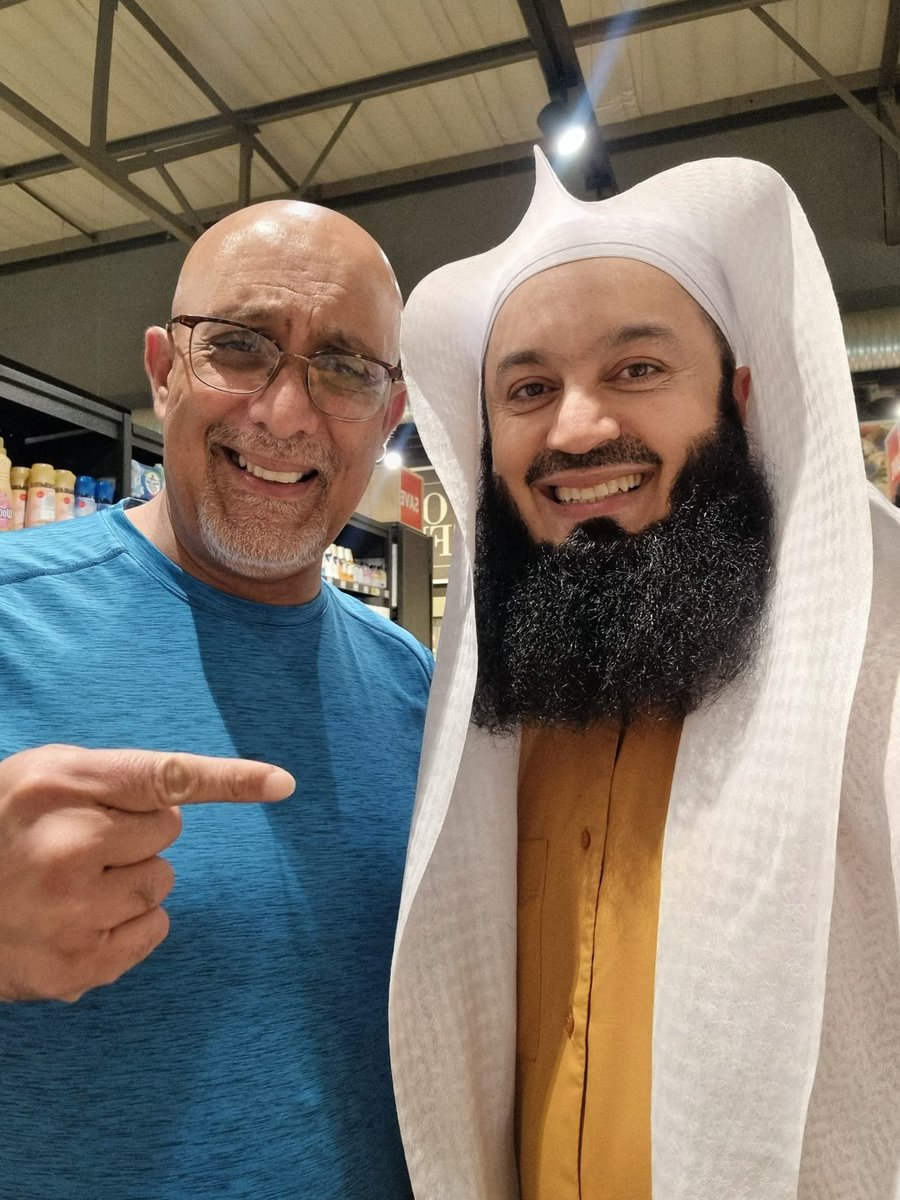 I walked down the aisles at a supermarket at Victory Park in Johannesburg , South Africa . As I take the turn an imposing man in gold and white cloak yells out “ My brother it is so good to see you” . We chat , we connect , we promise to make the time to have a proper one on
