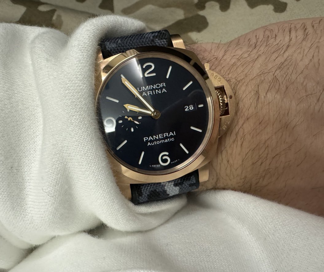 Wrist Check @AreDub2 @PaneraiOfficial