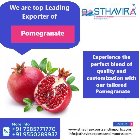 @SthaviraExports #sthaviraexports #sthaviraexportsimports #export #exportbusiness #exportimport #tradeindia #pomegranate