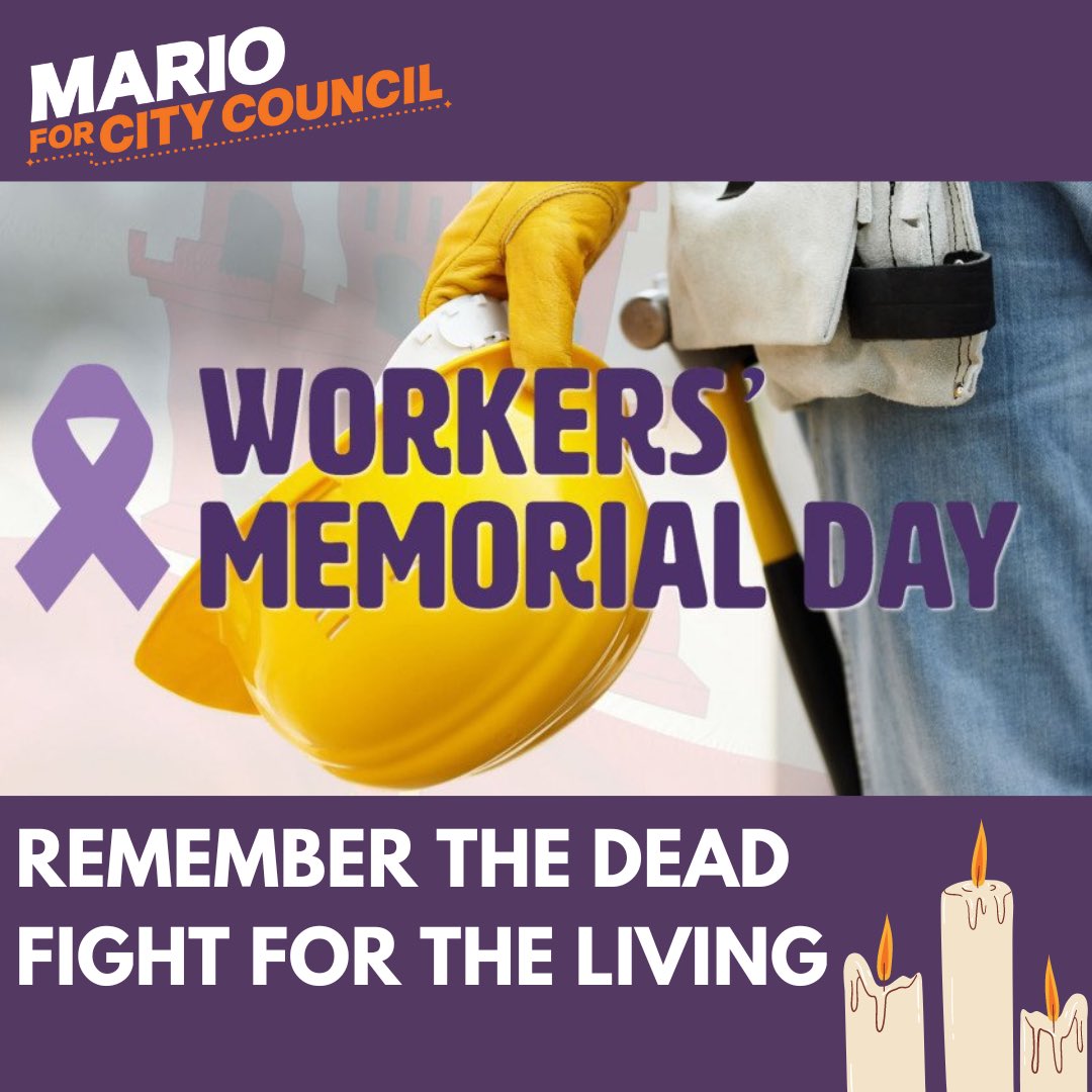 On this #WorkersMemorialDay, I am committed to fighting for a safe environment for our workers. We honor and remember those who have lost their lives on the job. #stocktonca #California #centralvalley