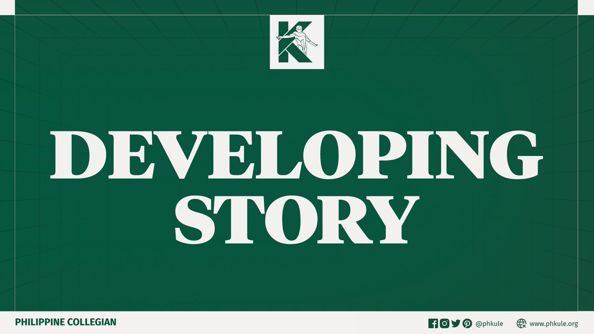 DEVELOPING: The Philippine National Police (PNP) was not given approval to enter the campus, Chancellor Edgardo Carlo Vistan told the Collegian. The PNP only informed the chancellor beforehand that they will be present near the perimeter of the university today in relation to the
