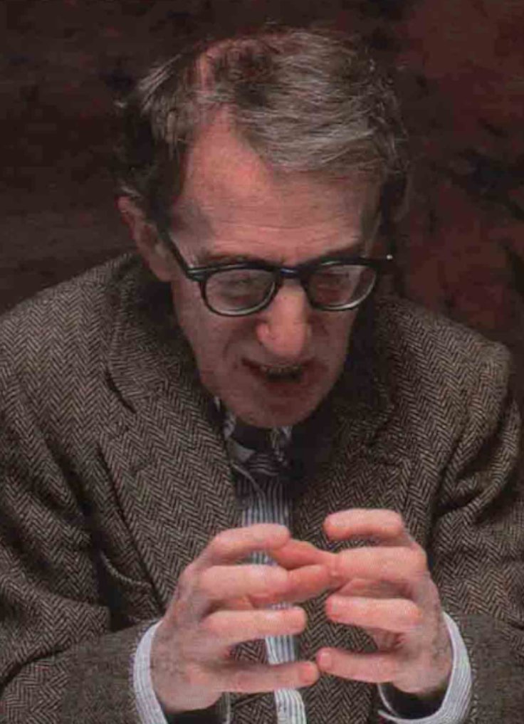 Woody of the day #5. #WoodyAllen #WoodyOfTheDay