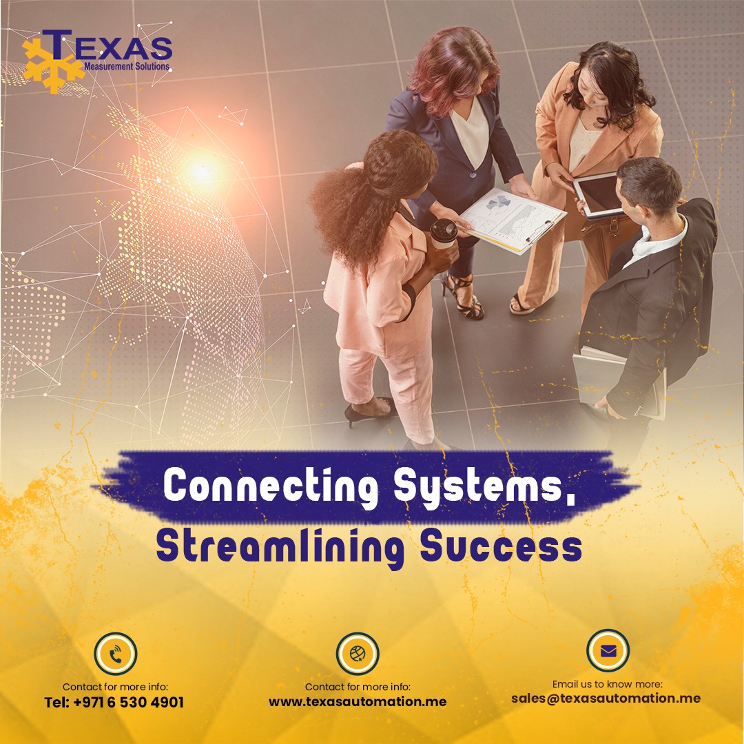 Seamlessly integrate your systems with Texas Automation and watch your operational efficiency soar! Our tailor-made solutions ensure smooth communication between your technologies. 

Tel: +971 6 530 4901
texasautomation.me
#SystemIntegration #OperationalExcellence