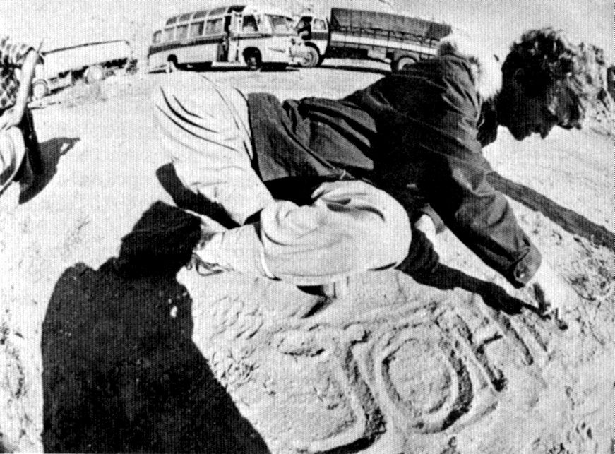 John on the beach in Spain during the filming of 'How I Won The War', October 1966
#TheBeatles