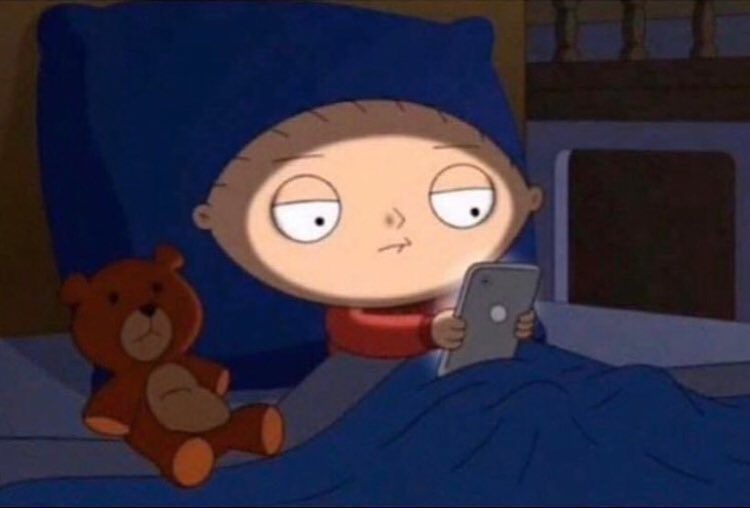 me on my phone knowing i have to be up by 6 am