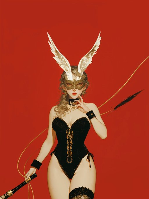 &ldquo;Whip it&rdquo; 🪢🐰🪽🎭 https://t.co/aH6PqinPyZ<a href="/tag/midjourneyv6"class="tags"><span>#midjourneyv6</span></a><a href="/tag/nijijourneyv6"class="tags"><span>#nijijourneyv6</span></a><a href="/tag/sadgirlsluvmone"class="tags"><span>#sadgirlsluvmone</span></a>