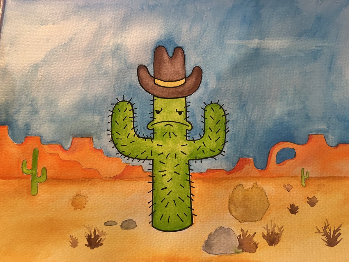 check out this cactus I drew