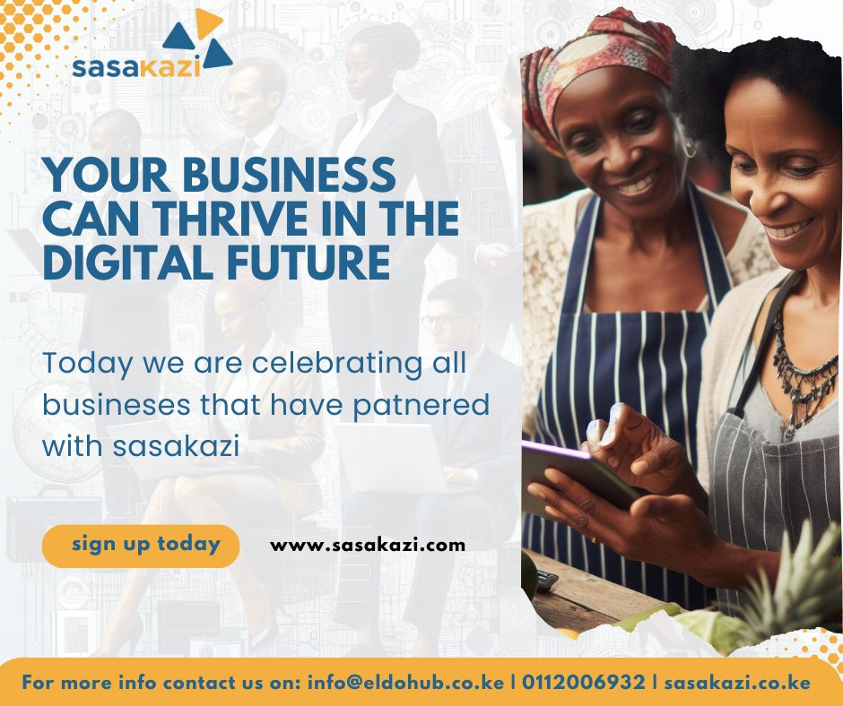 Today, we highlight #SasakaziSuccess By celebrating businesses that empower young tech- talents and unlock digital success! #Partnership