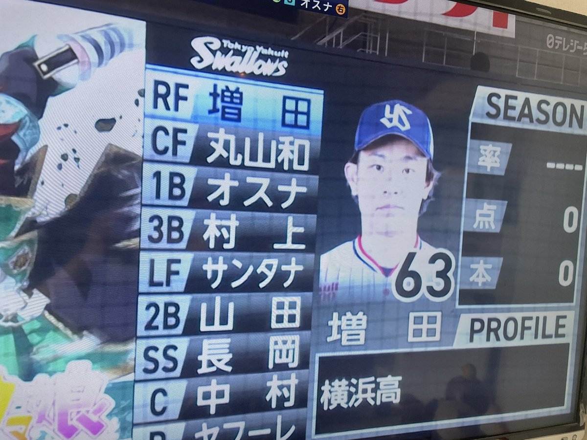 bear_baseball8's tweet photo. 一軍登録㊗️
#増田珠 https://t.co/1caKfqtfYa