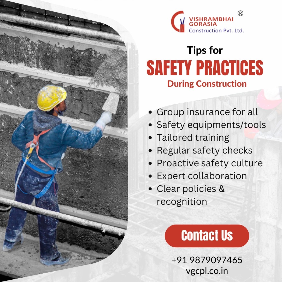 Building a Safer Tomorrow: Essential Safety Practices for Construction Sites 🚧💡 #ConstructionSafety #SafetyFirst #GroupInsurance #SafetyEquipment #TrainingMatters #SafetyCulture #ExpertCollaboration #ClearPolicies #Recognition