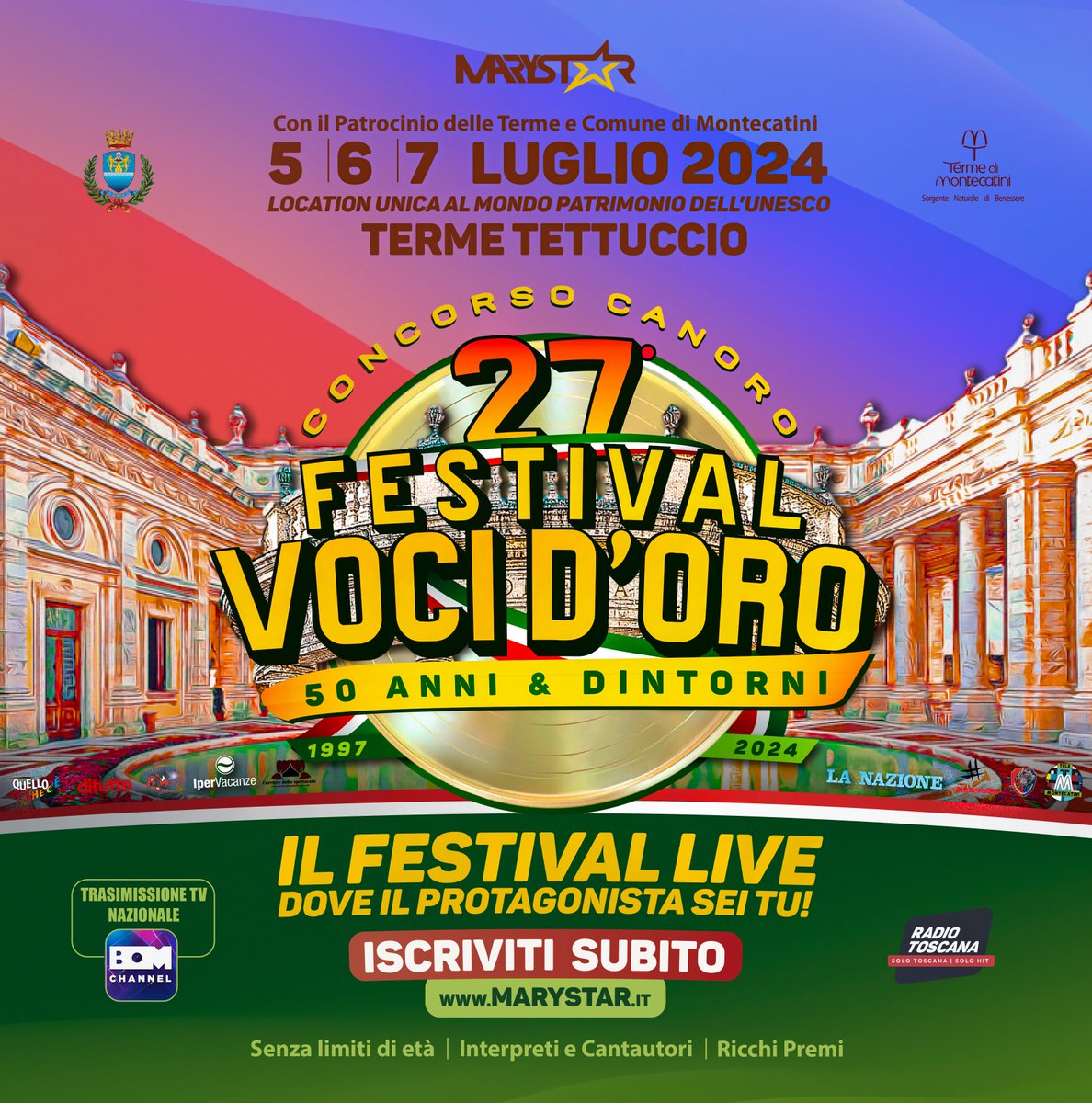 Sei un cantante, cantautore o una band? Iscriviti subito! Posti limitati iscrizioni in scadenza. marystar.it/festivalvocido…