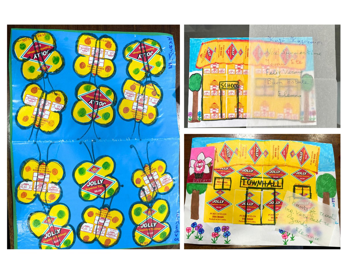 eswarantea's tweet photo. Overflowing with gratitude for Eleana's spectacular artwork crafted from our Jolly Sun Tea packs. Her passion and creativity matches our passion for serving the best teas in the world!

#CustomerAppreciation #JollySunTea #EswaranBrothers https://t.co/GRD1sWs9rh