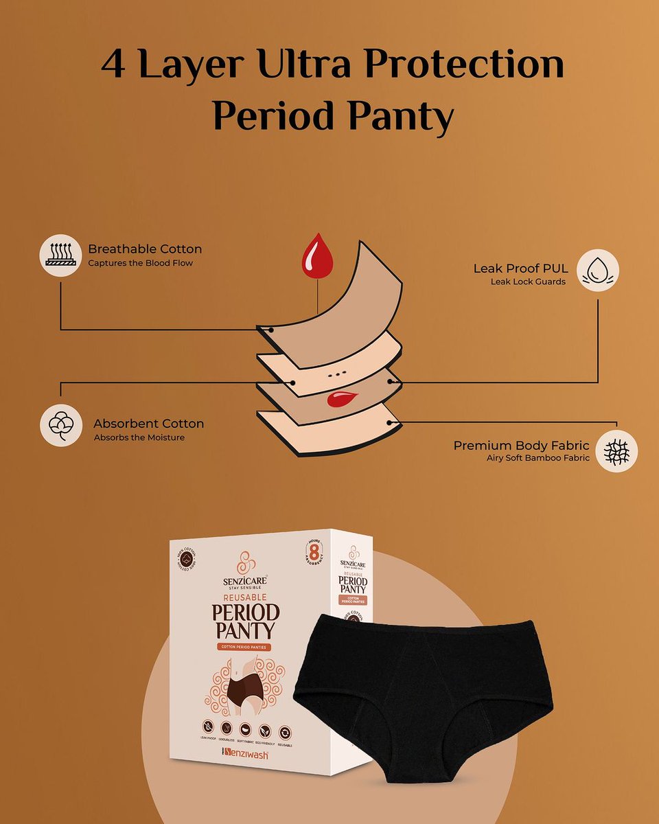Experience ultimate comfort and protection with our innovative period panty. Say goodbye to leaks and discomfort!

.
.
.
.
.
.
.
#PeriodProtection #ComfortFirst #LeakFree #PeriodPanties #InnovativeDesign #MenstrualHealth #senzicare #senziwash #sensuelle