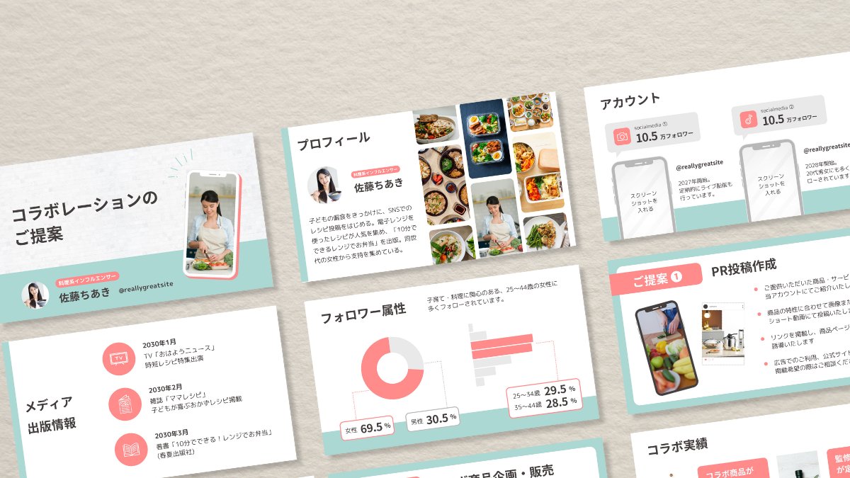 marie_okawa's tweet photo. インスタグラマーの皆様へ
そろそろ私も営業資料作りたいな…と思ってCanvaで営業テンプレートを作成しました！
フォロワーインサイトの数値を入れるだけでいい感じのグラフも一瞬でできます。
中身は適当ですが、実績や料金表など入れこんでアレンジして使っていただけたら嬉しいです✨
https://t.co/stRVc4nczU
#Canva公式クリエイター @CanvaJapan