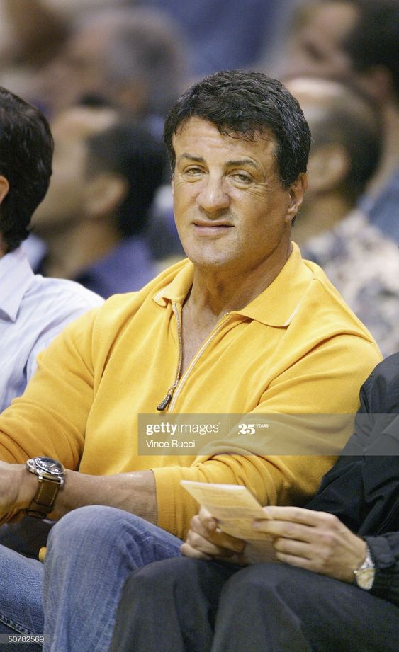 #OnThisDay 20 years ago today Actor - Sylvester Stallone attends watching for the game tournament.
Houston Rockets vs Los Angeles Lakers
Date: Wednesday April 28, 2004 - 20 years ago on this date for 3 days before.
#SylvesterStallone