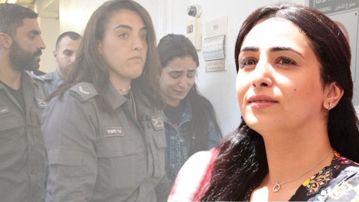 ⭕ On Sunday, Zionist occupying forces re-abducted Jerusalemite journalist; Lama Ghosheh at the Atara checkpoint north of Ramallah. Lama, a mother of 2 girls, was previously abducted in September 2022 and later released on the condition of house arrest.