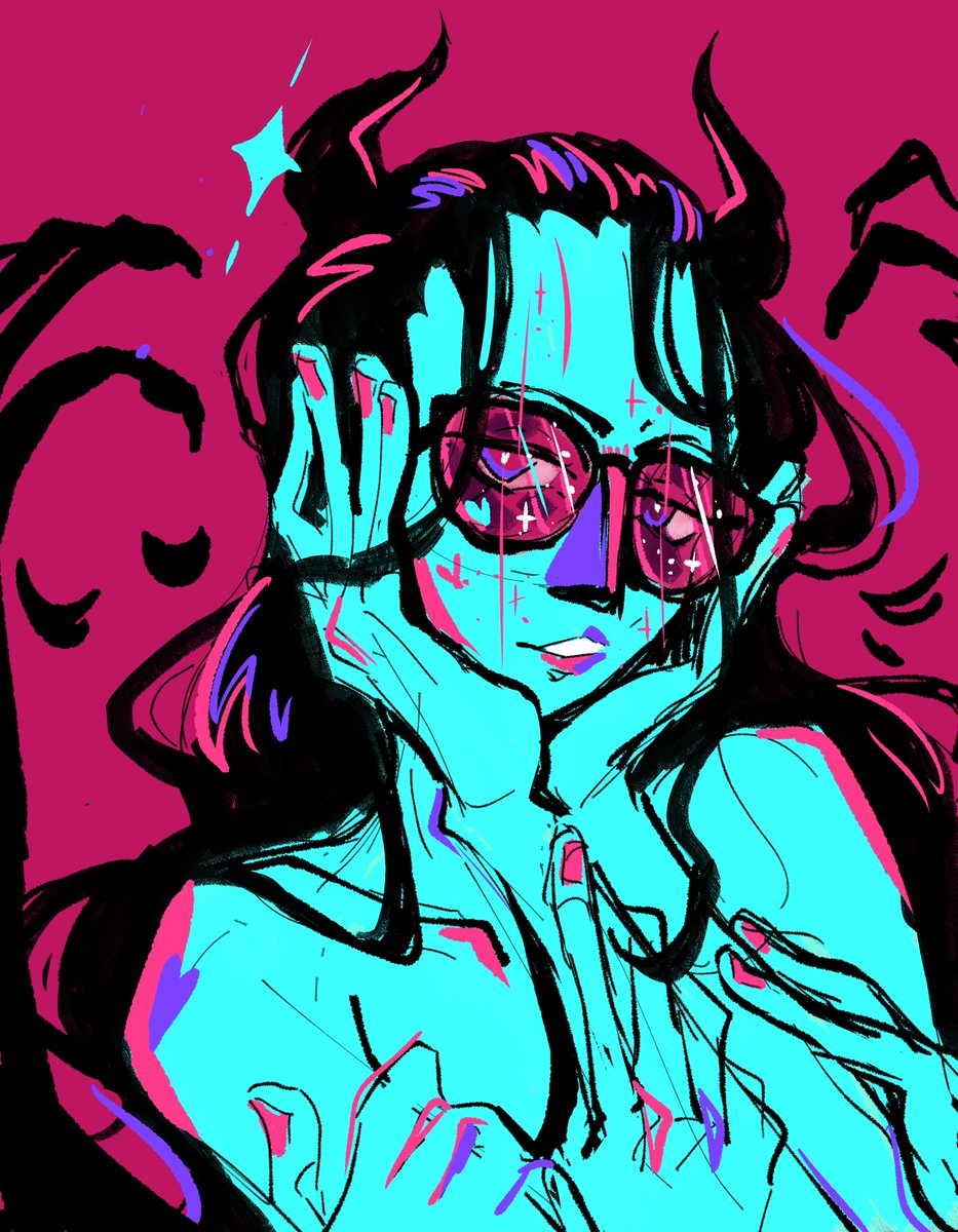 what if she just always had horns