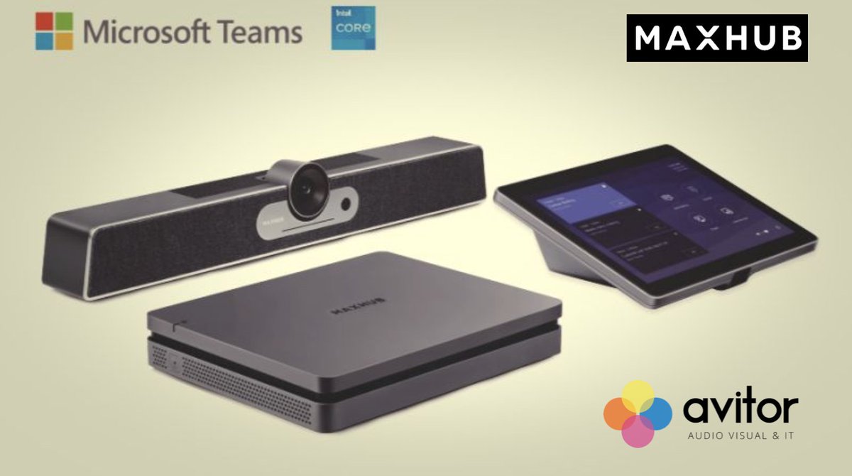 Do more for less and maximize efficiency with the #MAXHUB XT Series for Microsoft Teams Rooms!

Elevate your meeting space with the cutting-edge Microsoft Teams Rooms - MAXHUB XCore Kit.

Ire - sales@avitor.ie 0r Tel 01 912133
UK - sales@avitor.co.uk or 01273 920177

 #MSTEAMS