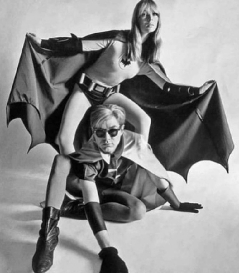 BATMAN☠️☠️☠️

 #andywarhol 
 #nico