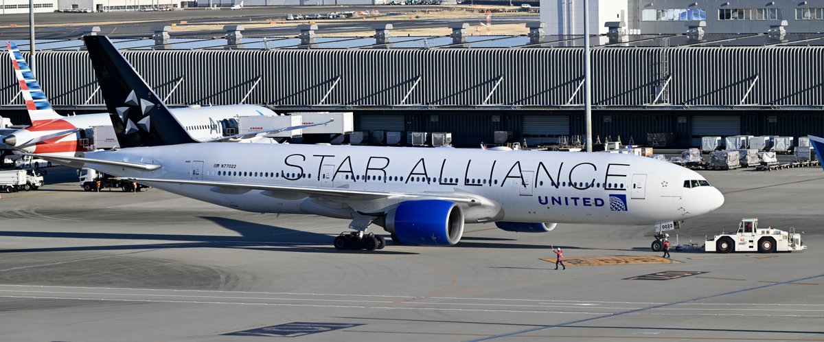 N77022 B777-200ER 'Star Alliance Livery' #UnitedAirlines #1日1枚ヒコーキ