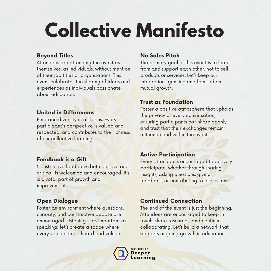 Successful event at our Deeper Social Collective - Gold Coast. 

A gathering of like minds, where meeting new people, sharing ideas, challenging thinking, and building lasting friendships are at the heart of improving education. 

Look out for a future meet up near you!