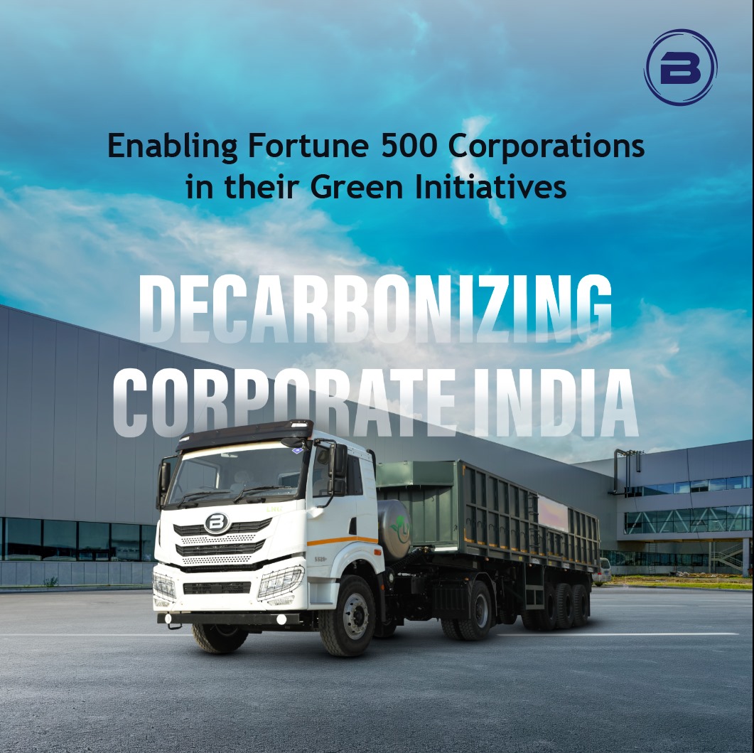 Our clients are our biggest strength. We are grateful to all our eco-conscious corporates who have partnered with us on the journey towards a greener and cleaner future.

#BlueEnergyMotors #Decarbonization #CorporateIndia #PioneeringGreenTrucking #Sustainability