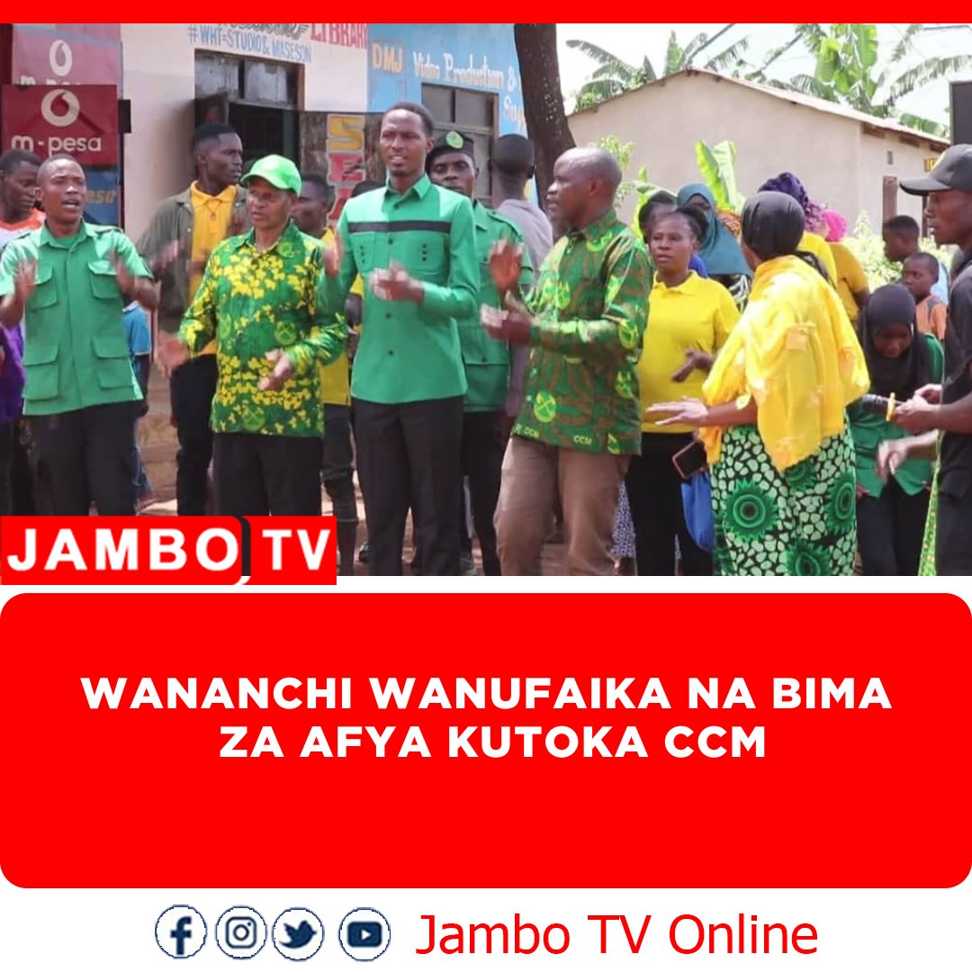 Na Joel Maduka Geita.

Kiasi cha Shilingi milioni 4 zimetolewa na Chama cha Mapinduzi(CCM) tawi la Ihayabuyaga Mtaa wa Ujamaa Kata ya Kalangalala ,Wilayani geita  kwa ajili ya bima ya afya iliyoboreshwa (CHF) lengo likiwa ni kuwapatia wananchi wasiojiweza huduma bure za afya kwa…