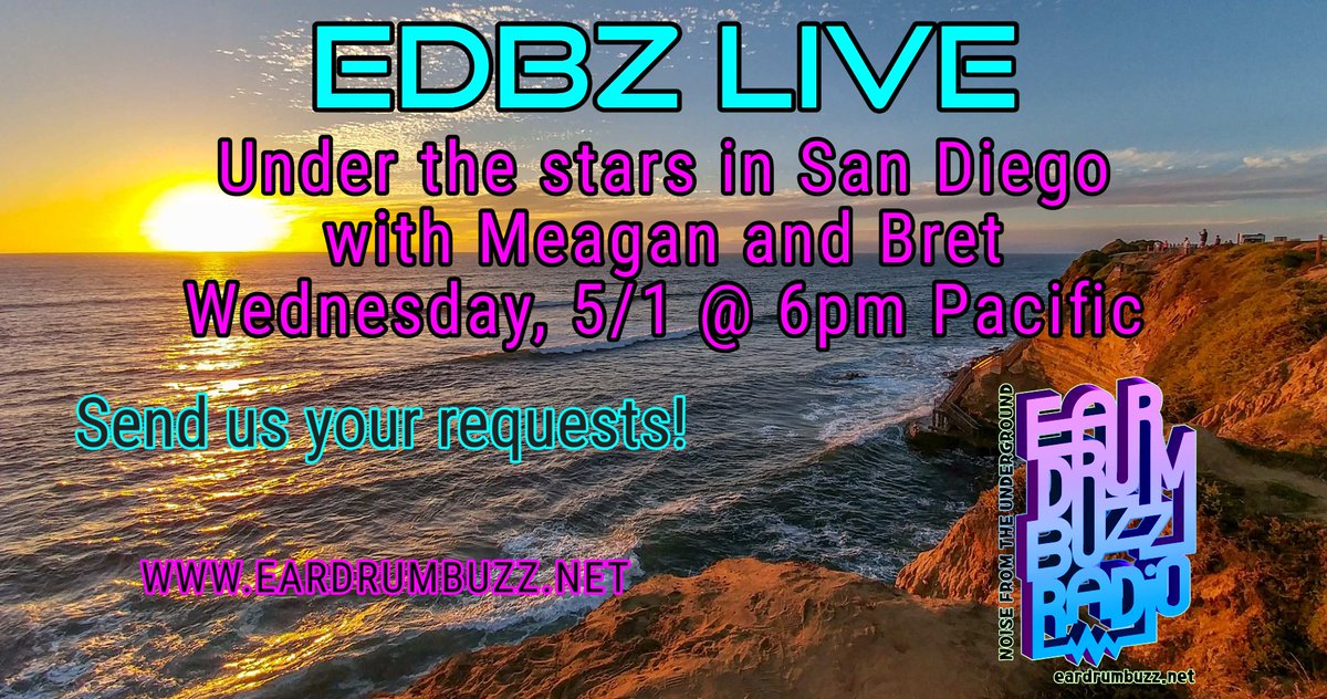 Join us Wednesday for EDBZ Live at 6pm Pacific. We'll be chatting at the top pinned post at facebook.com/groups/eardrum… Listen: eardrumbuzz.net