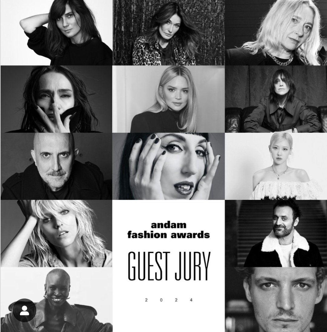 Rosé, model and singer Carla Bruni, and actress and musician Charlotte Gainsbourg are among the 13 guest members selected by Saint Laurent's creative director Anthony Vaccarell to be on this year’s ANDAM prize jury!
#ROSÉ #로제
