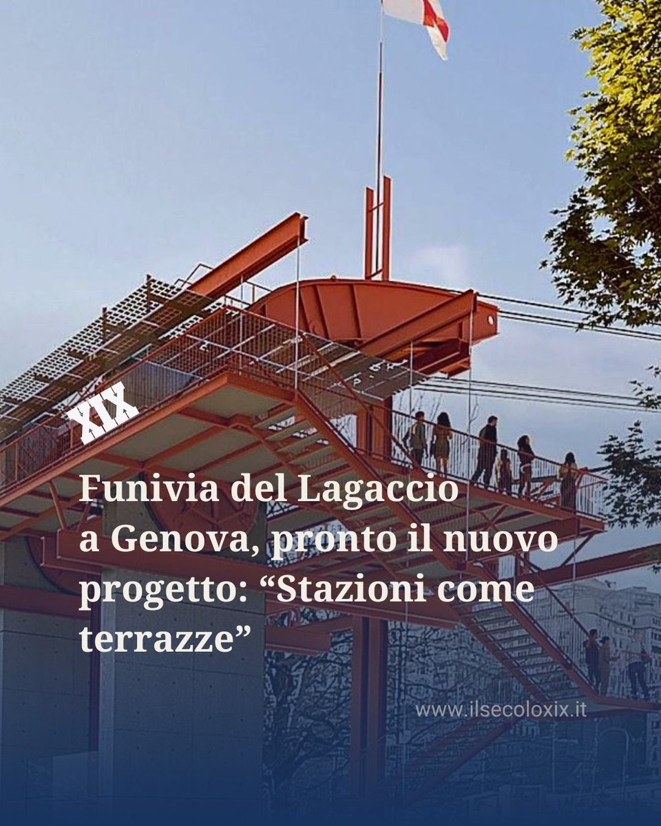 #Genova Funivia del Lagaccio, fermate all’aperto, ingranaggi rossi e a vista. Si attende l’ok della Soprintendenza. L'articolo qui: ilsecoloxix.it/genova/2024/04…