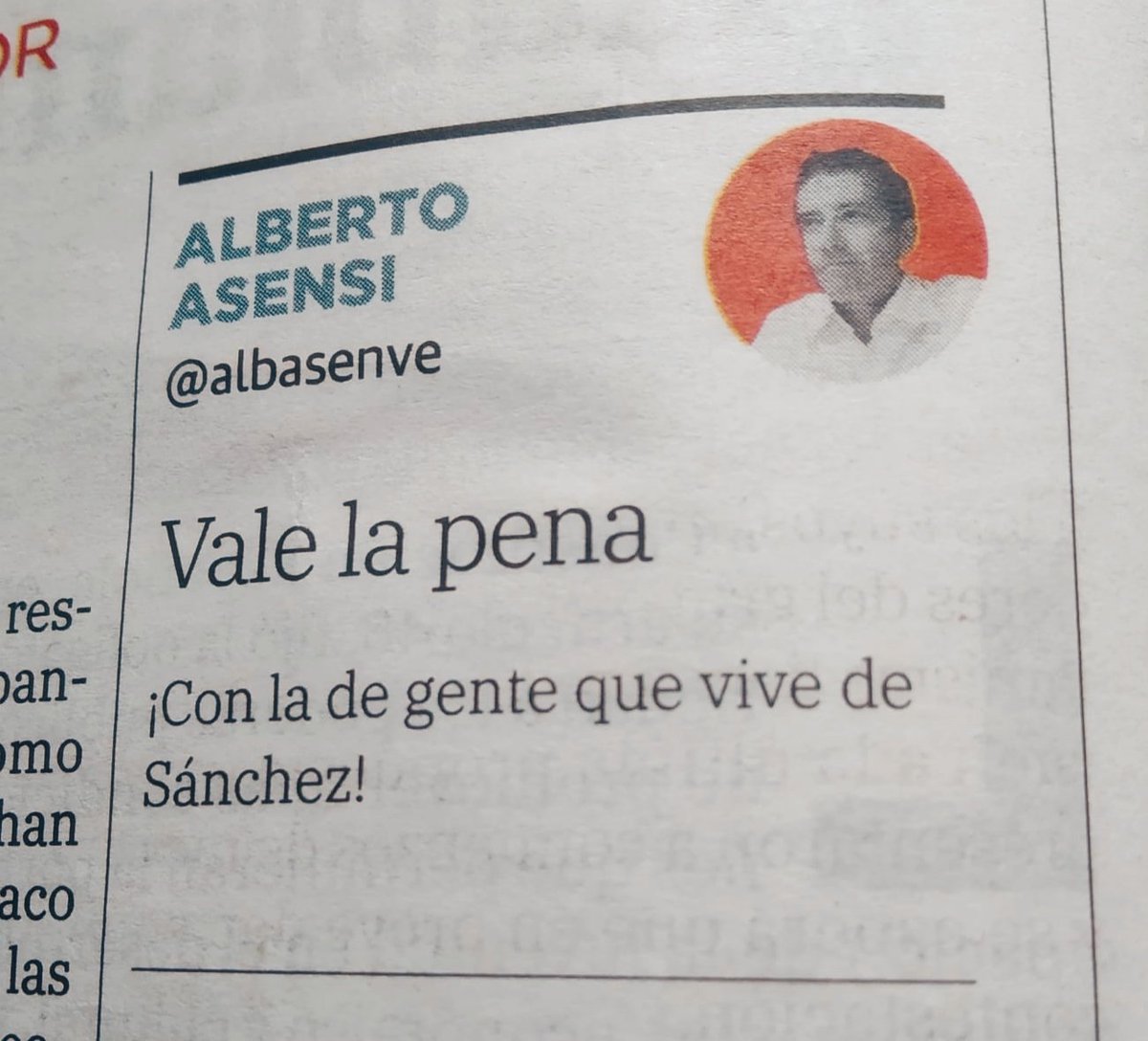 En @lasprovincias de papel del 29 de abril de 2024 #Valelapena