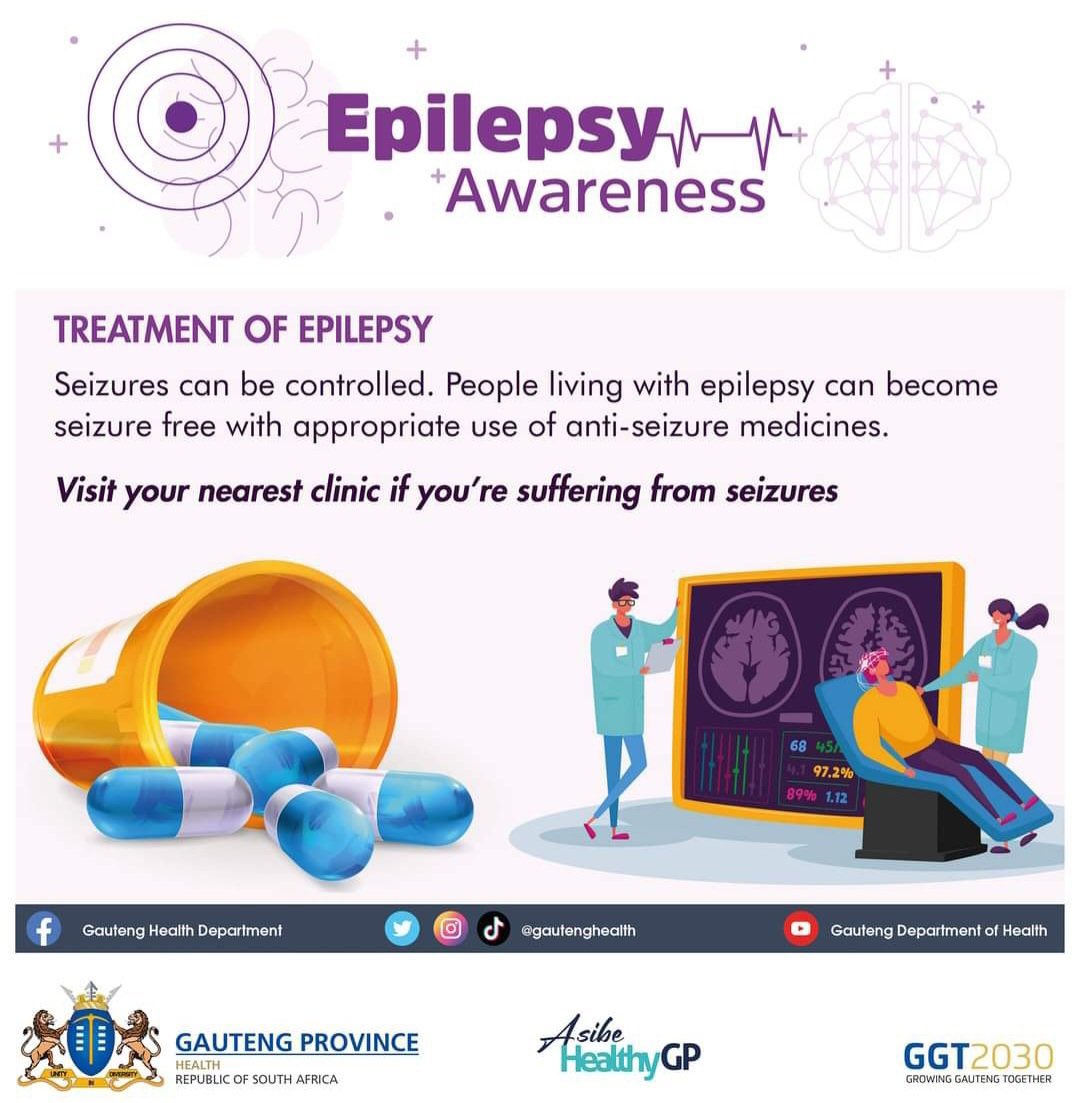 Know more about Epilepsy #AsibeHealthyGP #EpilepsyAwareness