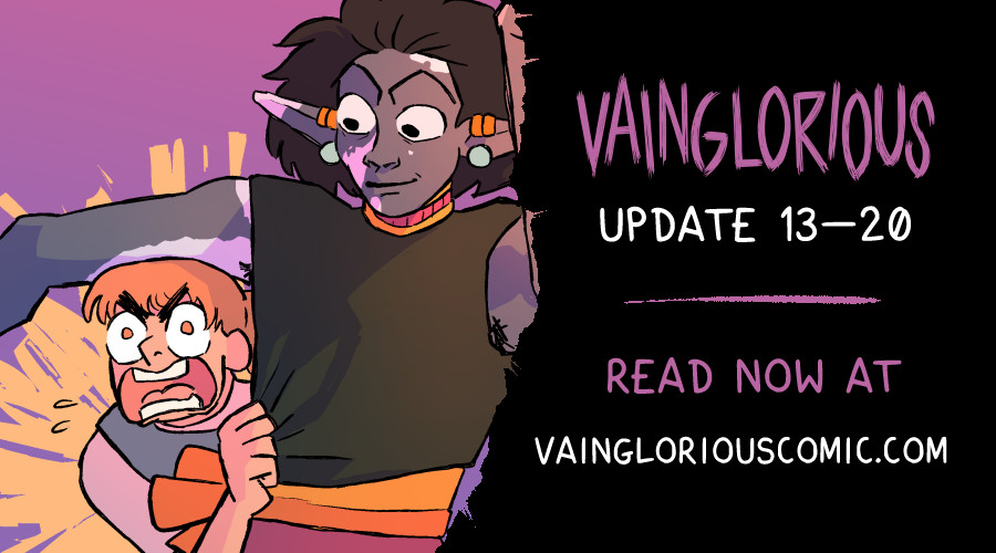 Tempers flare in today's update 🔥🐉Read now! vaingloriouscomic.com/comic/chapter-…