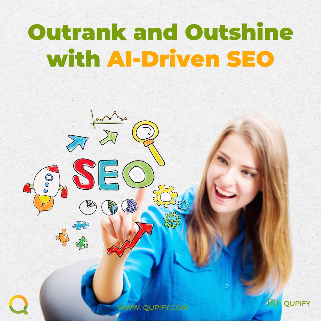 🔍 AI is revolutionizing SEO by automating keyword research, optimizing content, and predicting future trends. Discover how AI can enhance your SEO strategies. Learn more on our site. 🌐 qupify.com 📧 hello@qupify.com #AI #SEOEnhancement