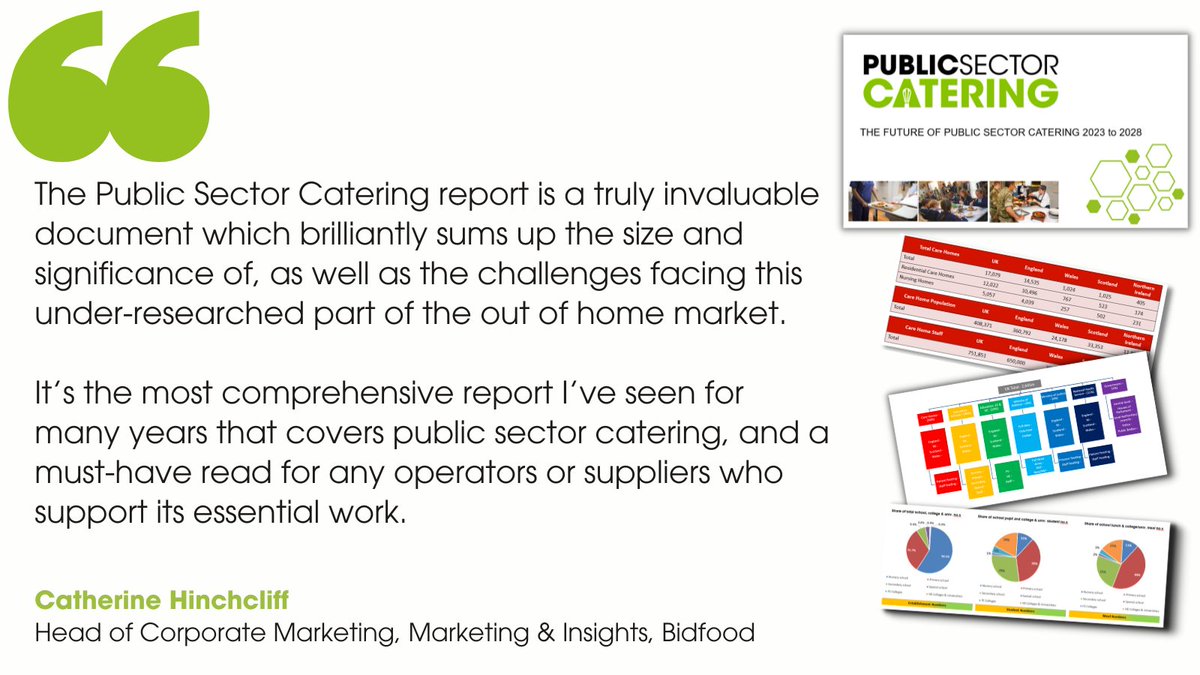 The Future of Public Sector Catering report offers a comprehensive analysis of the industry, providing insights into market trends, economic and political forecasts, changing customer behavior, and future developments over the next 5 years. >>publicsectorcatering.co.uk/future-public-…