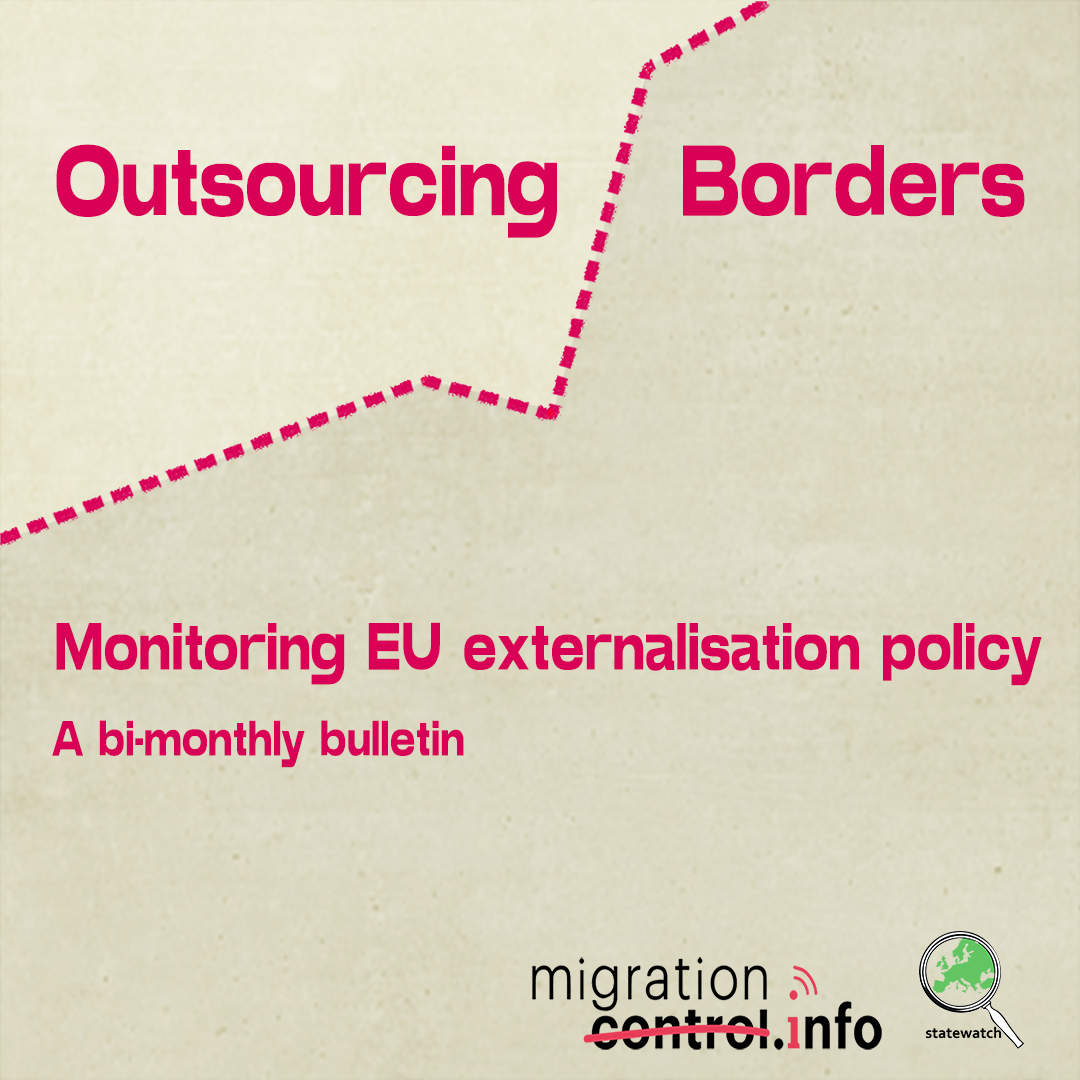 Lost in externalization? No more! 📢#Publication alert: w/ @StatewatchEU & our partners @BROT_furdiewelt @nothilfe @Misereor @ProAsyl we have published our first bi-monthly #bulletin summarizing latest trends & developments of #EU externalization. 🔗migration-control.info/en/blog/eu-ext…