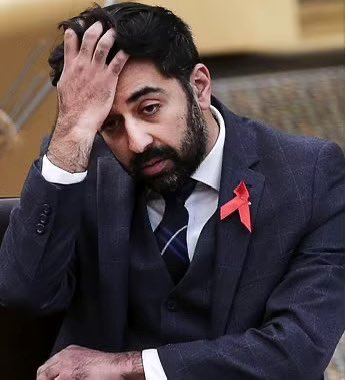 Anti-white racist “Scottish” PM Humza Yousaf has resigned now! Goodbye racist, we won't miss you.