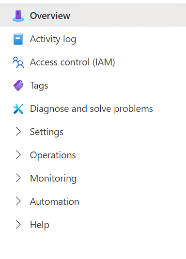 @AzureSupport These new menus are not OK. I have to click a lot more to find what I need.