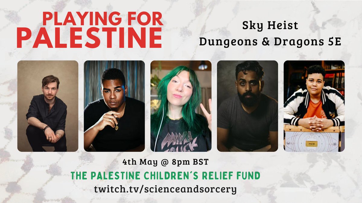 It's a good week for stories. ✴️Tonight sees the finale of @RPGeeksDnD's Orbital Blues miniseries, Blackstar! 💍Tomorrow is our long-awaited @FourthAgeTTRPG premiere! ⚔️ And on May 4th I'll be running Sky Heist over on @SciAndSorcery, raising money for @PCRF! See you in chat!