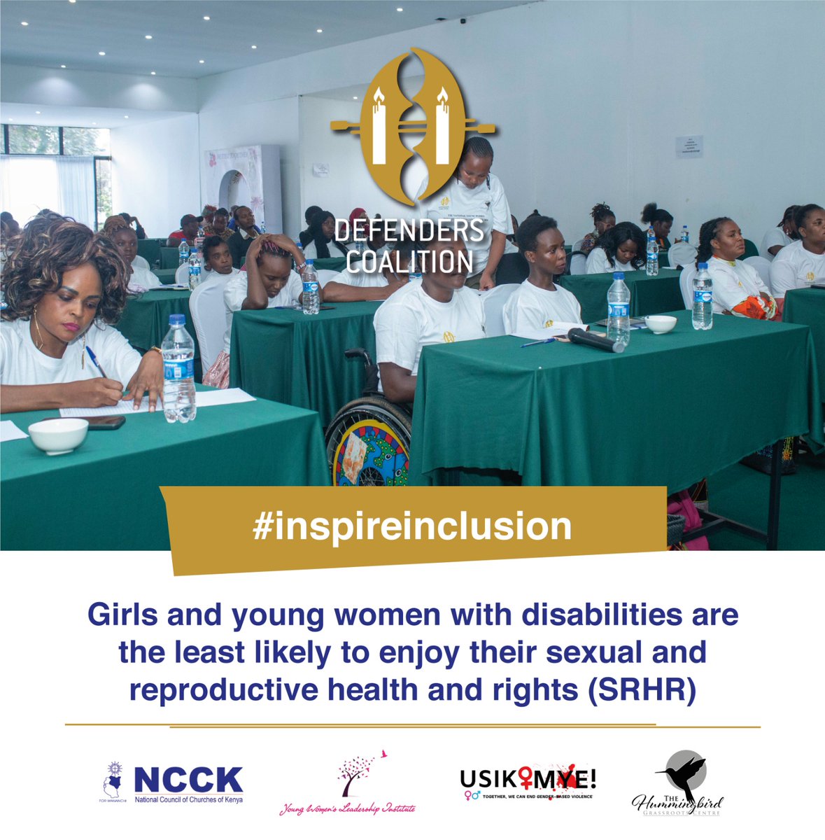 Persons with Disability sexual reproductive health rights also matters lets break barriers that hinder person with disability access services @Badili_A
@rhnkorg  @THGCenterKe
@wanjaah @defenderske
@ncckkenya
@ywli_info
@usikimye
#inspireinclusion