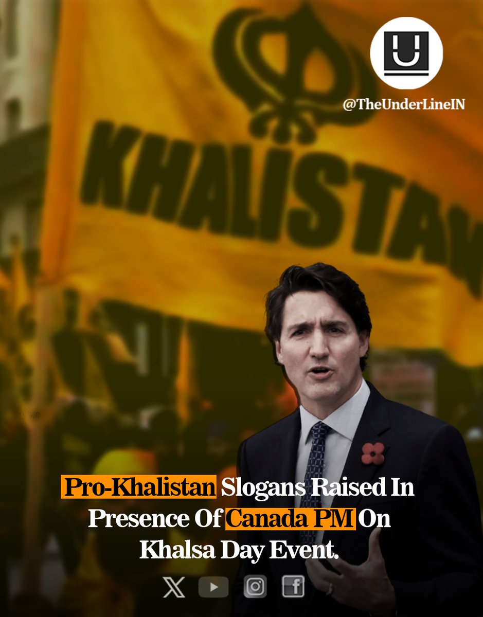 Pro-Khalistan Slogans Raised In Presence Of Canada PM On Khalsa Day Event.

#Khalistan #KhalsaDay #Canada #PMTrudeau #JustinTrudeau #Toronto #KhalsaDayCelebrations