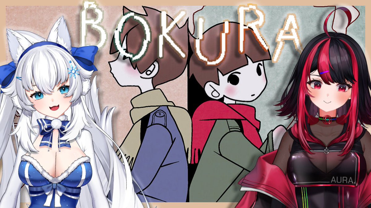 what's next? ❤️🖤 BOKURA COLLAB WITH @Lumituber 🐺💙🩶 ⏰2pm GMT+1/9am EDT/6am PDT⏰