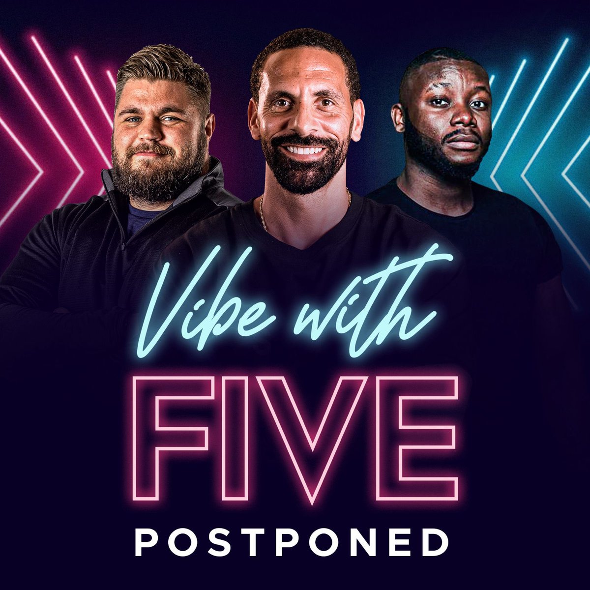 Yes people, just to let you know Vibe With Five has been postponed this week as Rio hasn’t been feeling too well. We will be back on Monday for another episode of Vibe With Five. Please wish my guy Rio a good recovery ❤️‍🩹