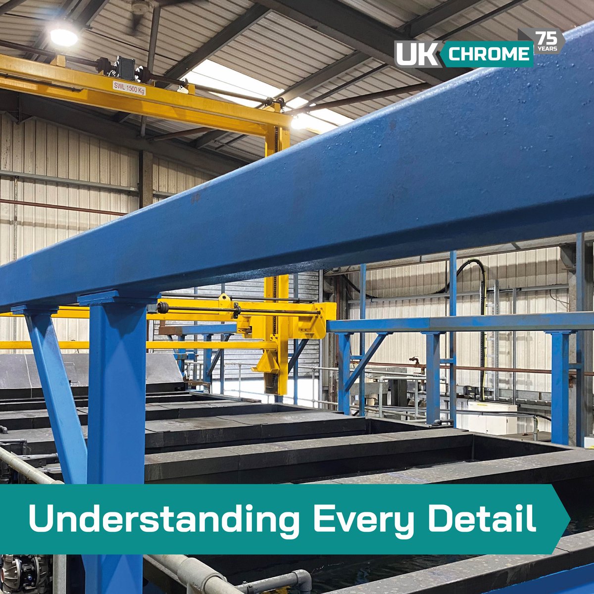 UKChrome invests heavily in our new plant and equipment. 

We always aim to provide customers with the best service. 

#UKChrome #Electroplating #SurfaceFinishing #EngineeringUK #UKManufacturing