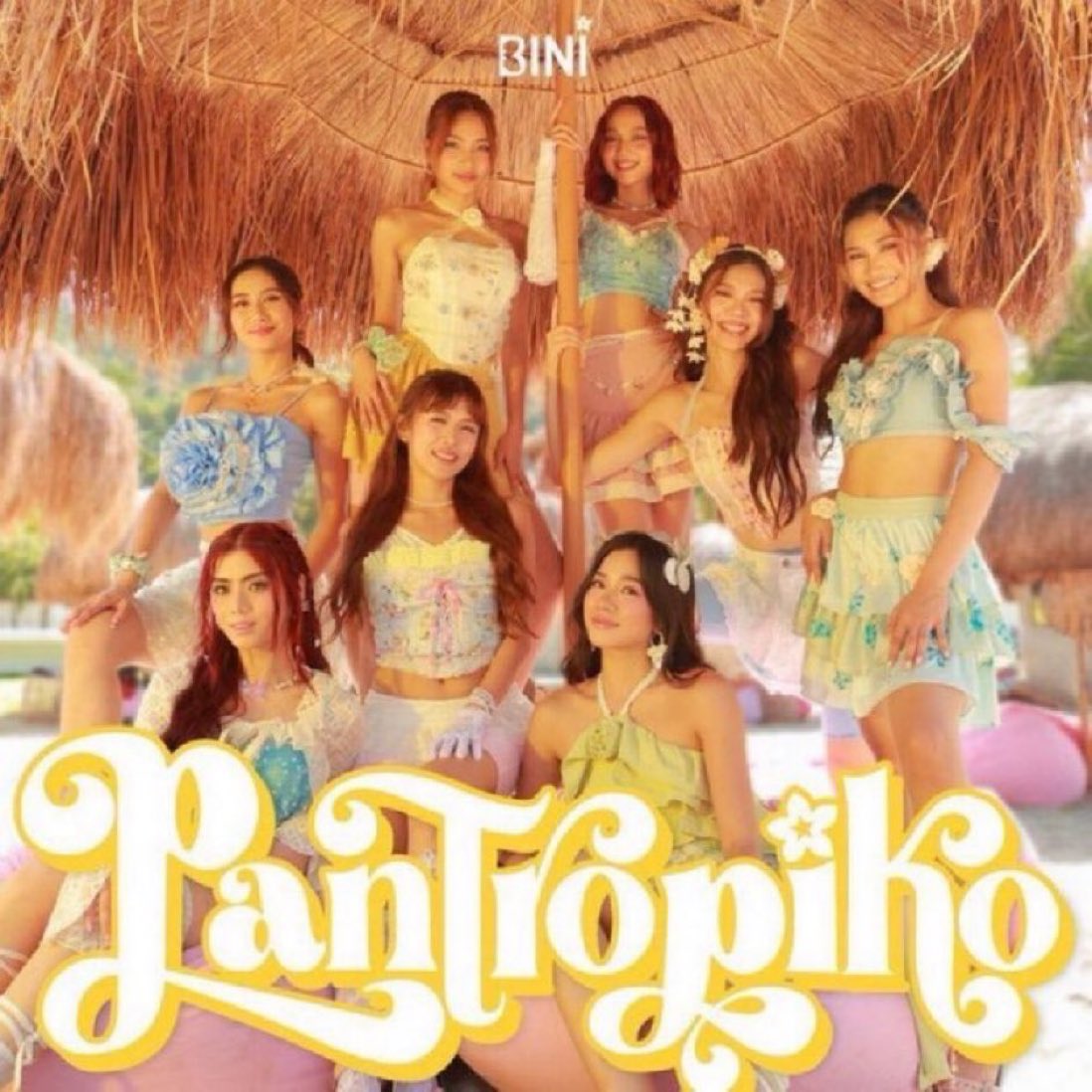 BINI's 'Pantropiko' remains at #1 on Spotify PH chart with 841.3K streams. It has now spent nine days at #1.