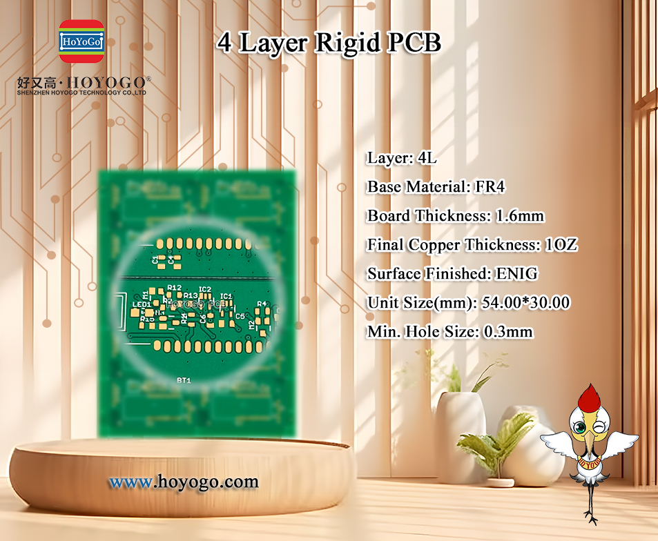 ✅ #PCBProduct

#4Layer #FR4 #1OZ #ENIG
Board Thickness: 1.6mm
Unit Size(mm): 54.00*30.00
Min. Hole Size: 0.3mm

💻 hoyogo.com;
🛒 hoyogo.com.cn;
📬 noreen@hoyogo.com

Welcome to send us your inquiry~

#PCB #HDI #AluminumPCB #RigidFlexPCB #FPC #HoYoGoPCB
